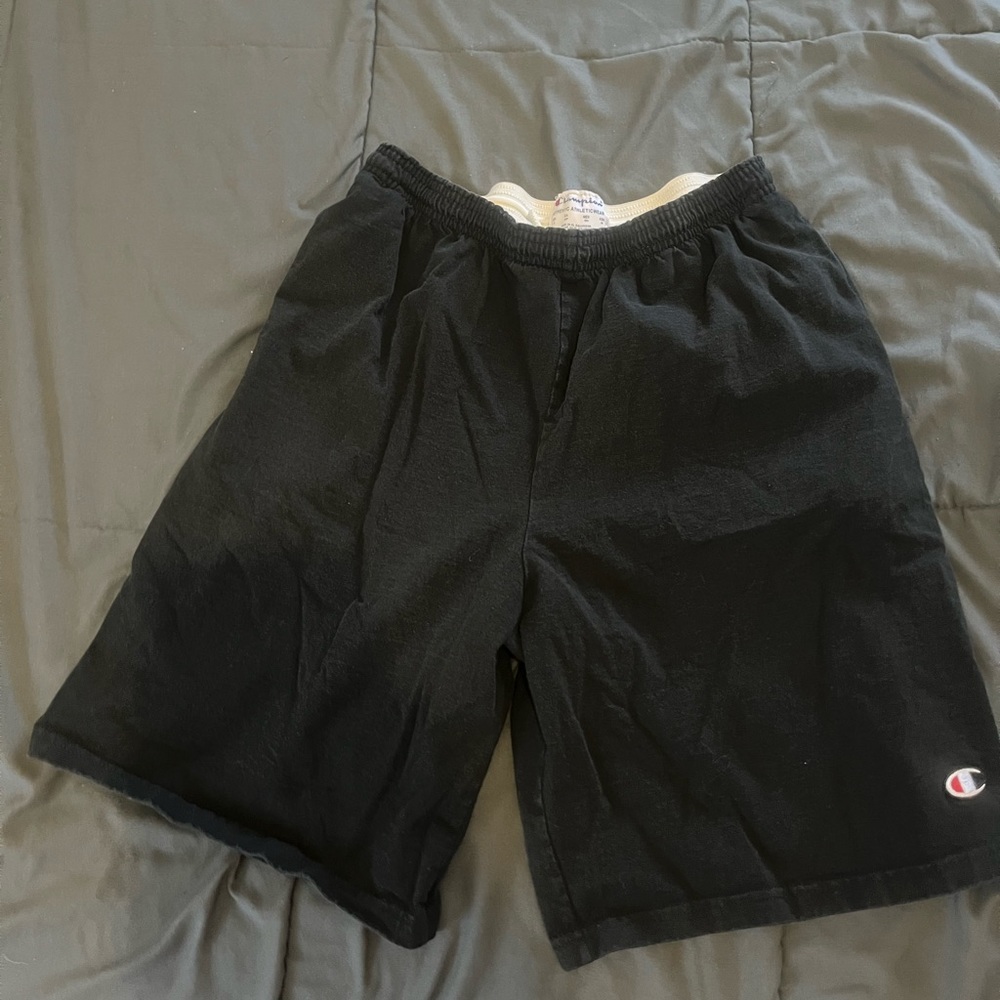 Black Champion Shorts